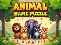 image Animal Name Puzzle