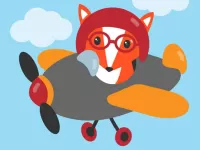 image Cute Planes Coloring